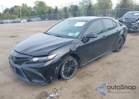 2022 Toyota Camry Se Nightshade Special Awd из США, поврежденный, VIN 4T1G11BK4NU055787